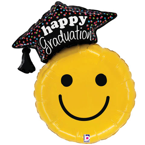 Betallic 26" Graduation Smiley